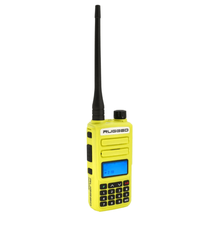 Rugged Radios — Rugged Radios Rugged GMR2 PLUS - GMRS / FRS Two Way Handheld Radio Safety Yellow