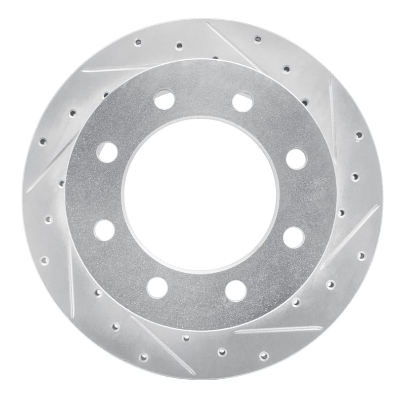 R1 Concepts — R1 01-10 Chevrolet Silverado 3500 HD Rear Right Drilled & Slotted Silver Brake Rotor
R1 Brake Rotor Drill