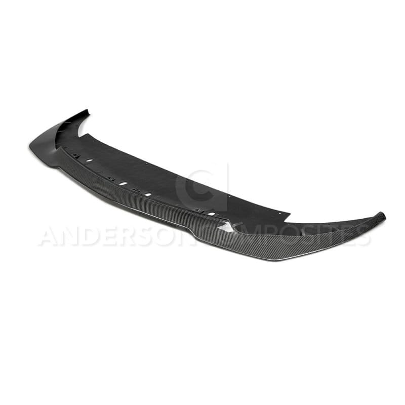 Anderson Composites — Anderson Composites 2015-2018 Ford Mustang Shelby GT350R Carbon Fiber Front Splitter (1 PC)