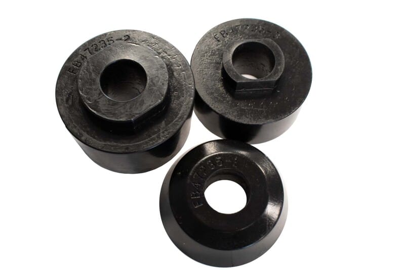 Fishbone Offroad — Fishbone Offroad 08-18 Ford F-250 - Black Polyurethane Body Mount Kit