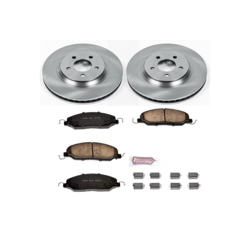 PowerStop — Power Stop 05-10 Ford Mustang Front Autospecialty Brake Kit
