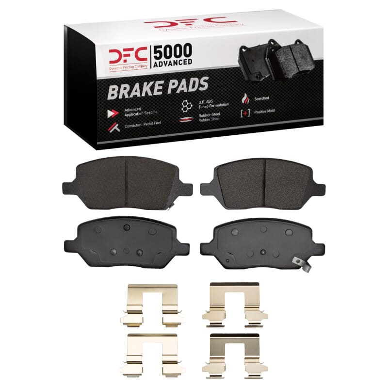 DFC — DFC 05-15 Buick Terraza Rear 5000 Advanced Ceramic Brake Pads and Hardware Kit
DFC Brake Pad Set