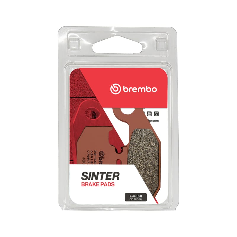 Brembo OE Powersports — Brembo OE 08-14 Suzuki KLT-A King Quad Left 400cc Sinter Brake Pad - Front