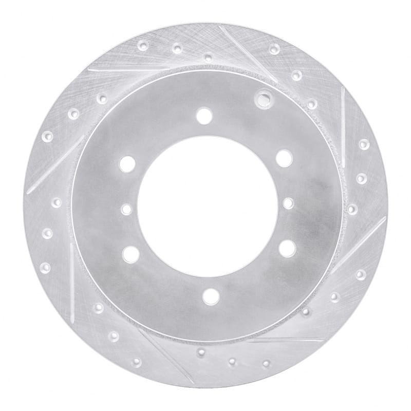 R1 Concepts — R1 90-04 Mitsubishi Montero Rear Right Drilled & Slotted Silver Brake Rotor
R1 Brake Rotor Drill