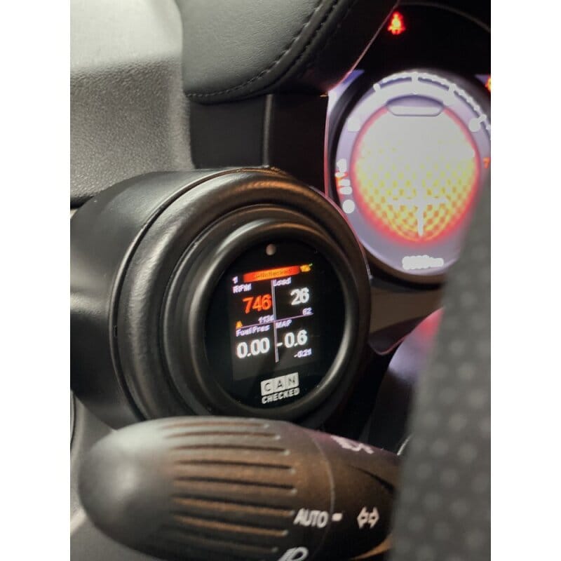 Wagner Tuning — Wagner Tuning Fiat 500 Abarth MFD15 Gen2 Digital Dash Display