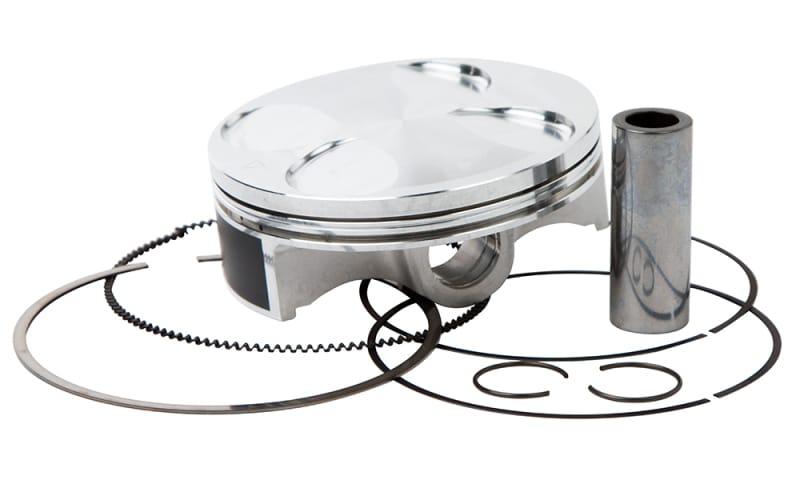 Vertex Pistons — Vertex Piston 02-08 Honda CRF 450 R 450cc Forged High Compression Piston Kit 12.5:1 Comp.