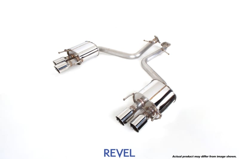 Revel — Revel Medallion Touring-S Catback Exhaust - Dual Muffler / Quad Tip 2016 Lexus RC200t F SPORT RWD