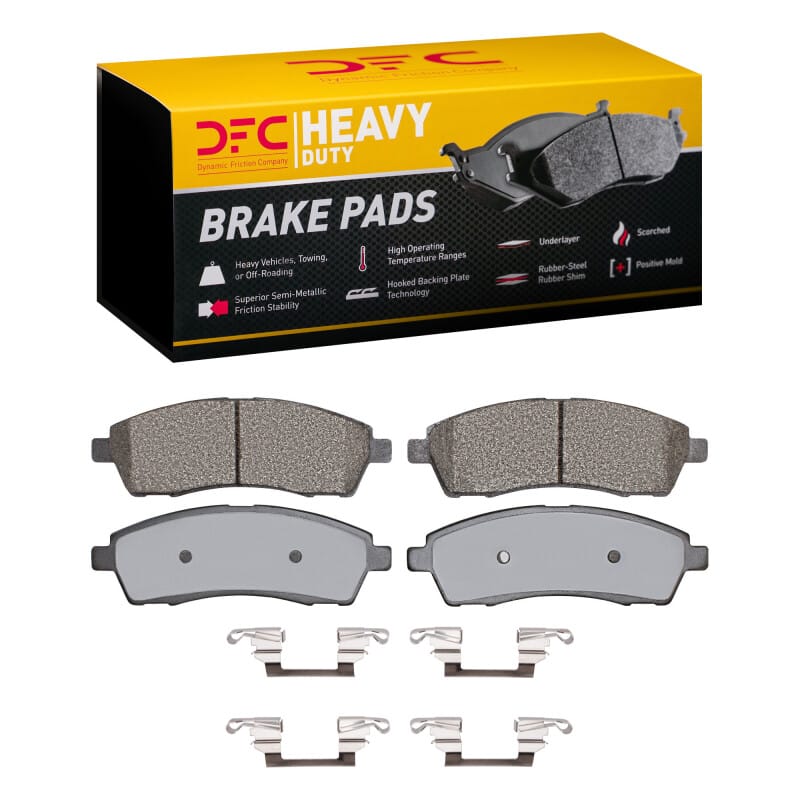 DFC — DFC 99-05 Ford F-250 4WD (Super Duty) Rear Heavy Duty Pads and Hardware Kit
DFC Brake Pad Set