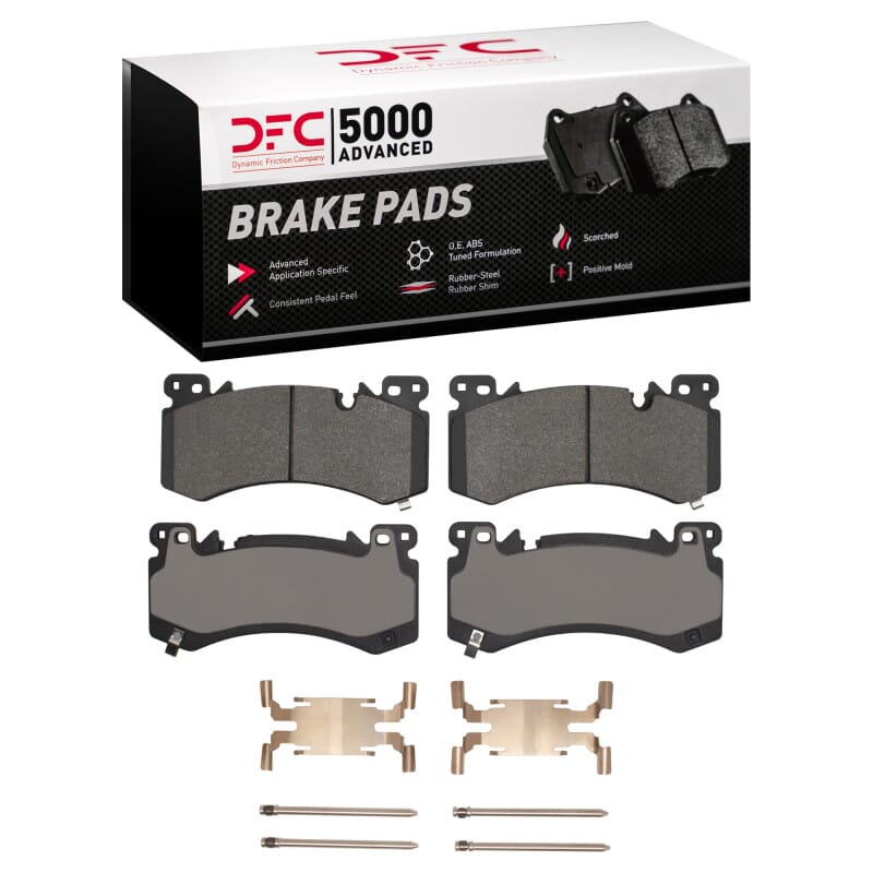 DFC — DFC 21-25 Chevrolet Tahoe Front 5000 Advanced Low Metallic Brake Pads and Hardware Kit