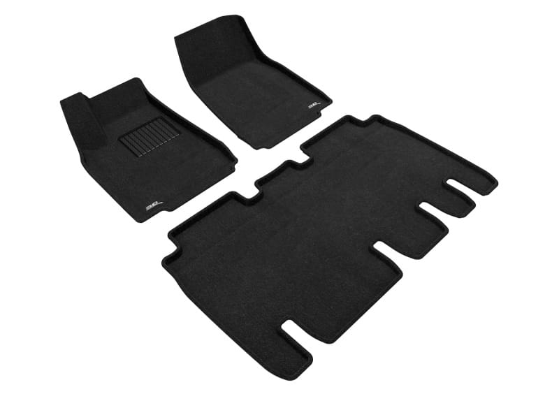 3D MAXpider — 3D MAXpider 16-21 Tesla Model X 5-Seats Elegant Black R1 R2
Floor Mat Set
