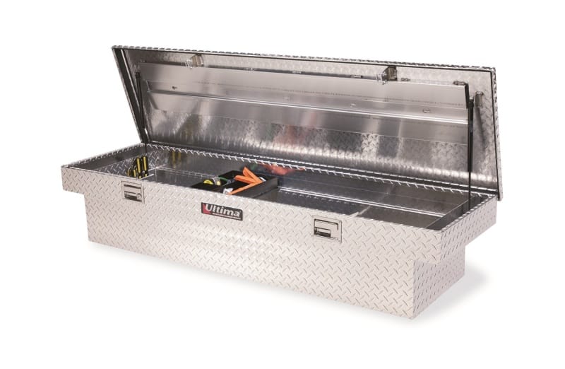 LUND — Lund 67-99 Chevy CK Ultima Deep Single Lid Crossover Tool Box - Brite