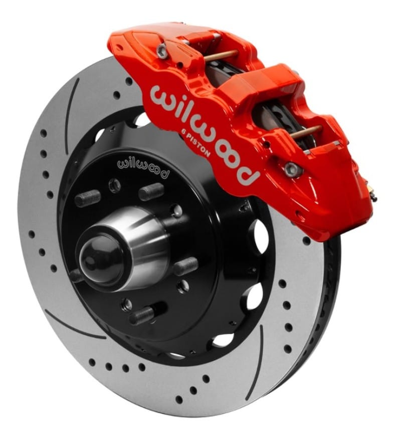 Wilwood — Wilwood AERO6 Front Truck Kit 14.00in Red 88-98 GMC Truck C1500/C2500
BRAKE KIT