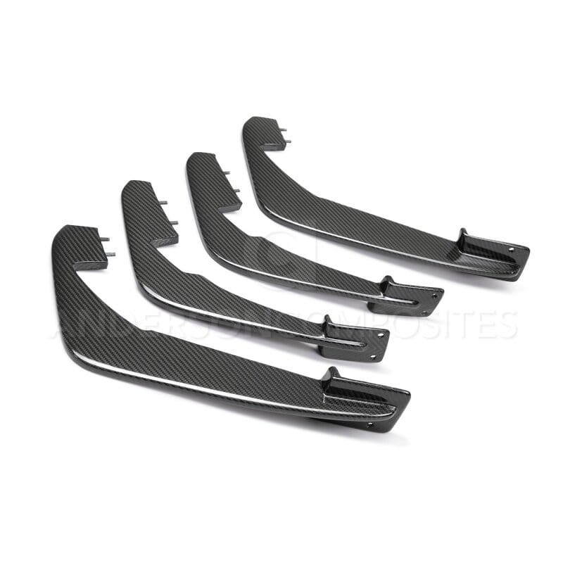 Anderson Composites — Anderson Composites 20-21 Chevrolet Corvette C8 Stingray Carbon Fiber Rear Diffuser Fins (Set of 4)
Rear diffuser fins