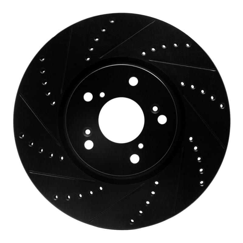 R1 Concepts — R1 04-08 Acura TL Front Left Drilled & Slotted Black Brake Rotor
R1 Brake Rotor Drill