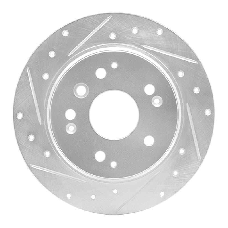 R1 Concepts — R1 99-11 Acura TL Rear Left Drilled & Slotted Silver Brake Rotor
R1 Brake Rotor Drill