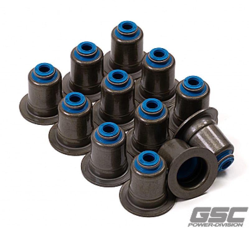 GSC Power Division — GSC P-D Toyota Supra/BMW B58/N54/S55/S58 Viton Exhaust Valve Stem Seals - Set of 12