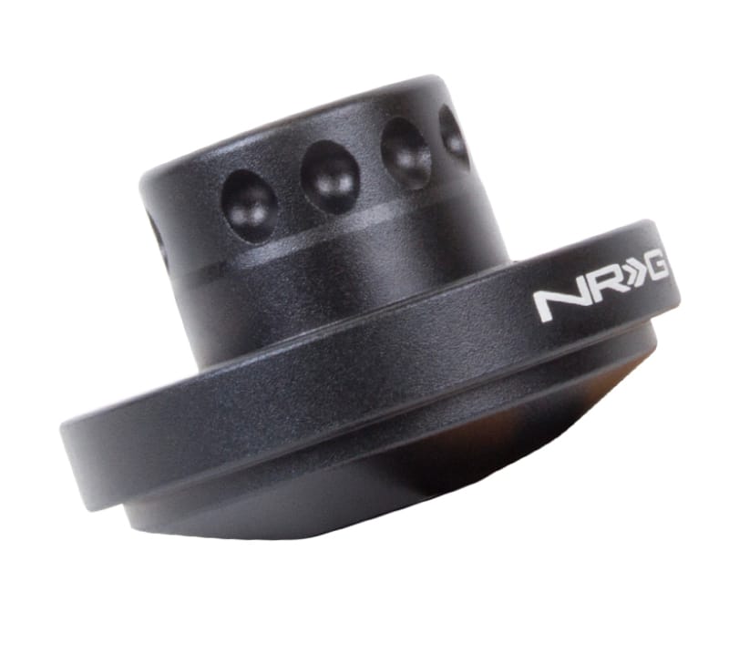 NRG — NRG Short Spline Adapter - Polaris RZR / Ranger (Secures w/OEM Lock Nut / Fits Quick Lock) - Black
