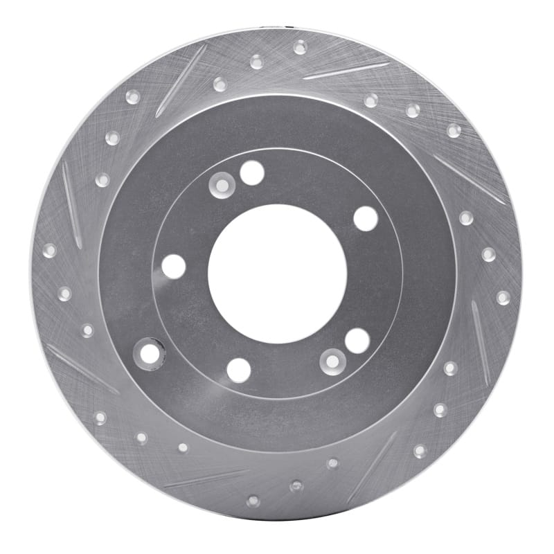 R1 Concepts — R1 06-09 Hyundai AZERA Rear Left Drilled & Slotted Silver Brake Rotor
R1 Brake Rotor Drill