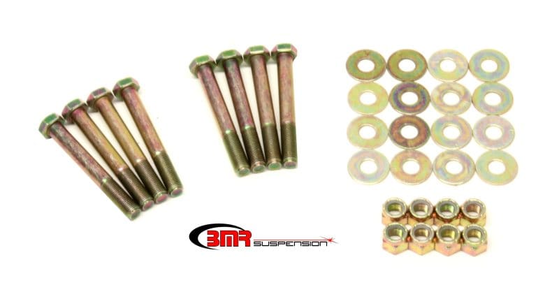 BMR Suspension — BMR 64-72 A-Body Control Arm Hardware Kit Rear Upper And Lower - Zinc plated
