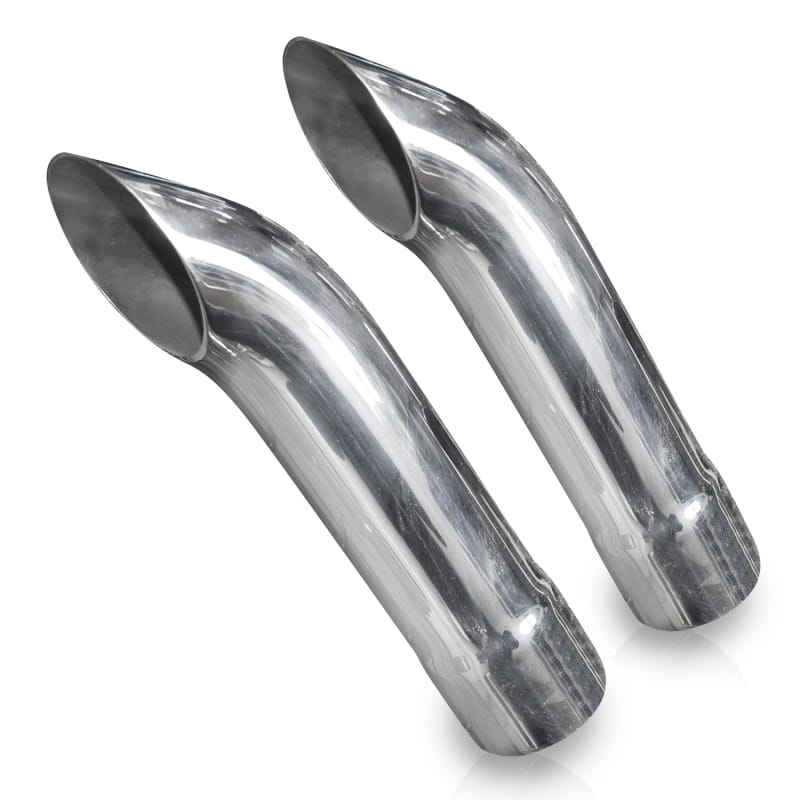 Stainless Works — Stainless Works Extended Turn Down Tips- 3in ID Inlet 3in Body