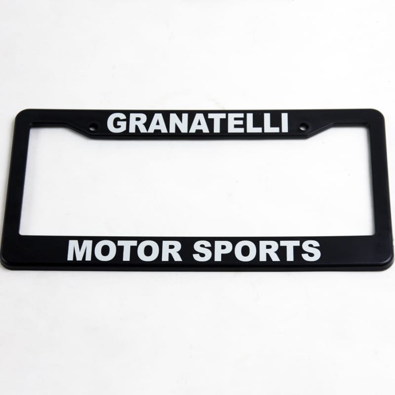 Granatelli Motor Sports — Granatelli Motor Sports License Plate Frame
License Plate Frame