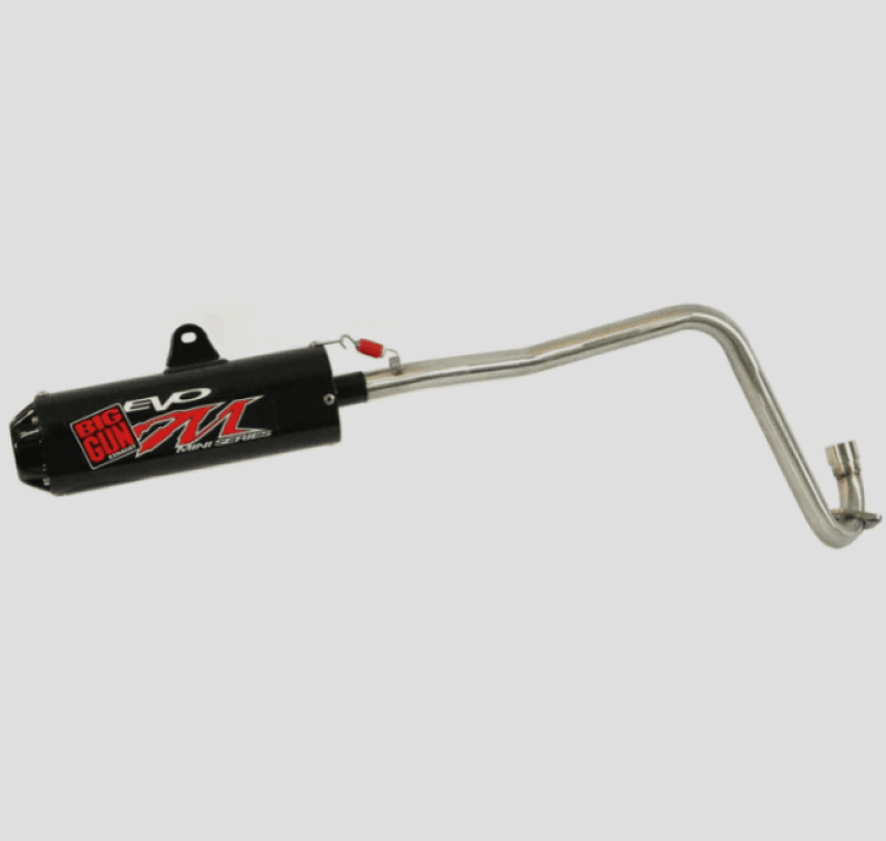 Big Gun — Big Gun 19-23 Honda CRF 110F Evo M Series Black Out Full System Exhaust