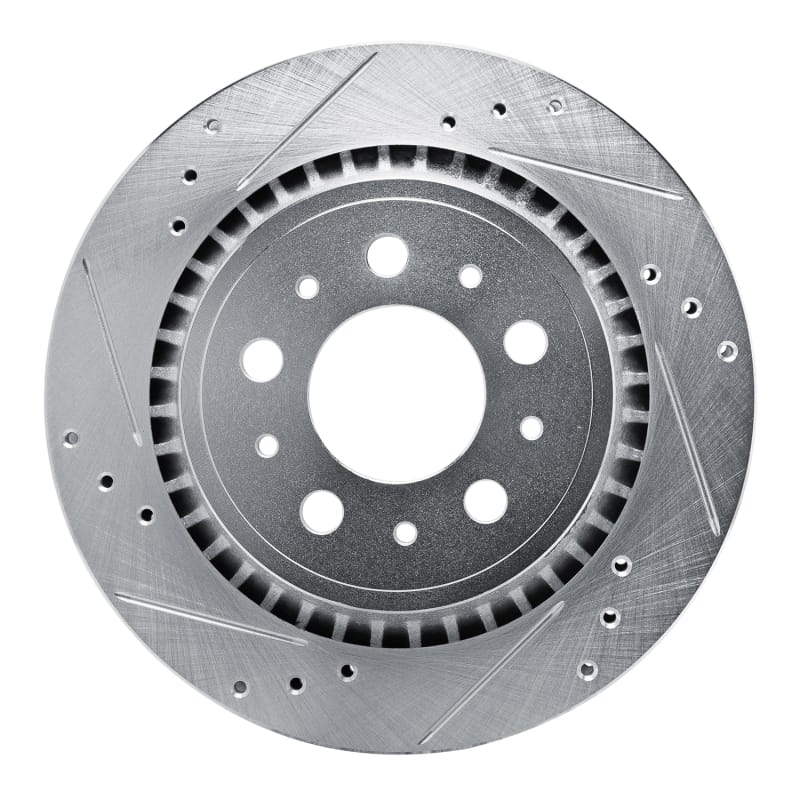 R1 Concepts — R1 00-00 Volvo V70 Rear Left Drilled & Slotted Silver Brake Rotor
R1 Brake Rotor Drill
