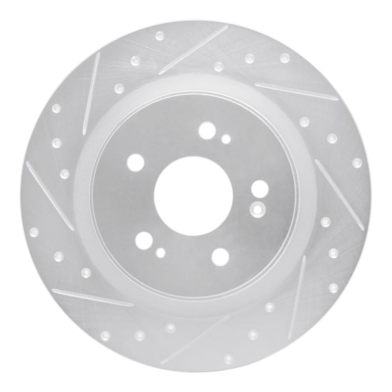 R1 Concepts — R1 18-25 Honda Odyssey Rear Left Drilled & Slotted Silver Brake Rotor
R1 Brake Rotor Drill