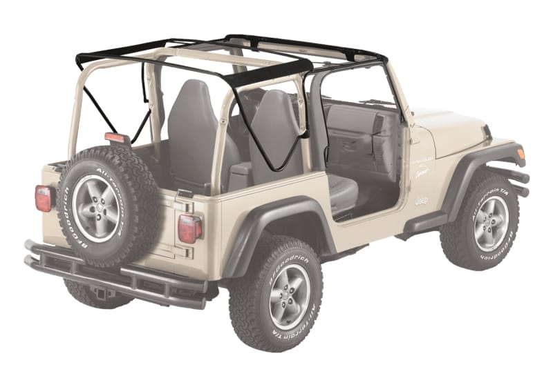 Bestop — Bestop 97-06 Jeep Wrangler TJ Exc Unlimited Bow & Fdodge Rame Hardware Kit (Factory Style Repment)
Bow & Frame Kit