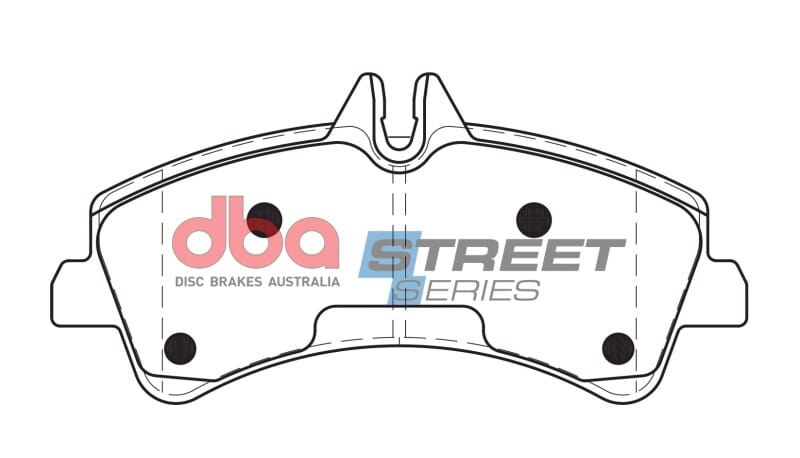 DBA — DBA 07-09 Dodge Sprinter 3500 DRW Rear Street Series Brake Pads
Brake Pad