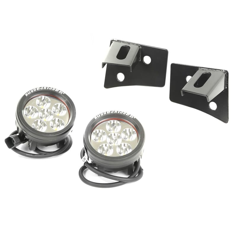 Rugged Ridge — Rugged Ridge 07-18 Jeep Wrangler JK Round Windshield LED Light Kit w/ Brackets
OFFROAD_LIGHTING
OrdRacingLampKt
