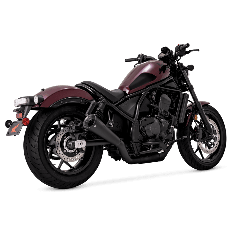 Vance and Hines — Vance & Hines HONDA 21-22 Rebel 1100 S/O Black Slip-On Exhaust
