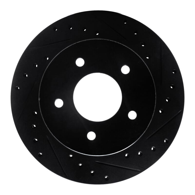 R1 Concepts — R1 90-02 Chevrolet ASTRO Front Right Drilled & Slotted Black Brake Rotor
R1 Brake Rotor Drill