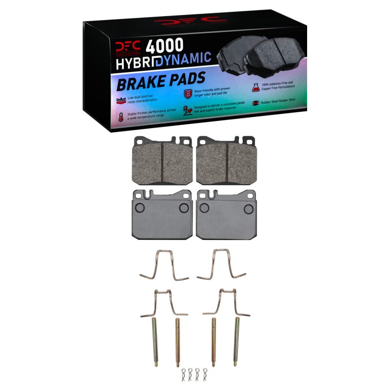 DFC — DFC 73-79 Mercedes-Benz 300D Front 4000 HybriDynamic Brake Pads and Hardware Kit
DFC Brake Pad Set