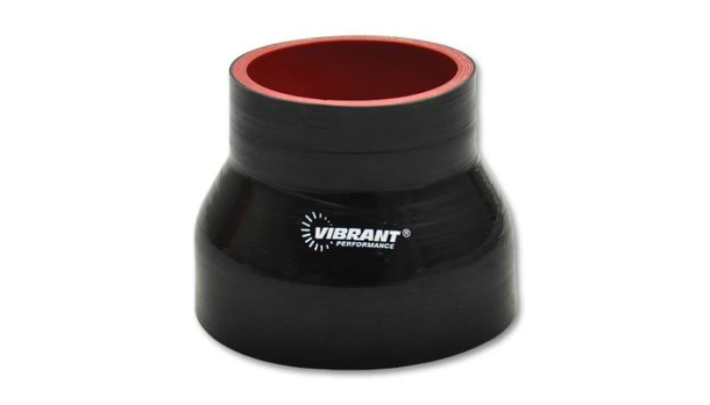 Vibrant — Vibrant 4 Ply Reducer Coupler 3in ID x 2.5in ID x 4.5n Long - Black
2.5"x3"IDSilTrsnBlk
Hose Coupler