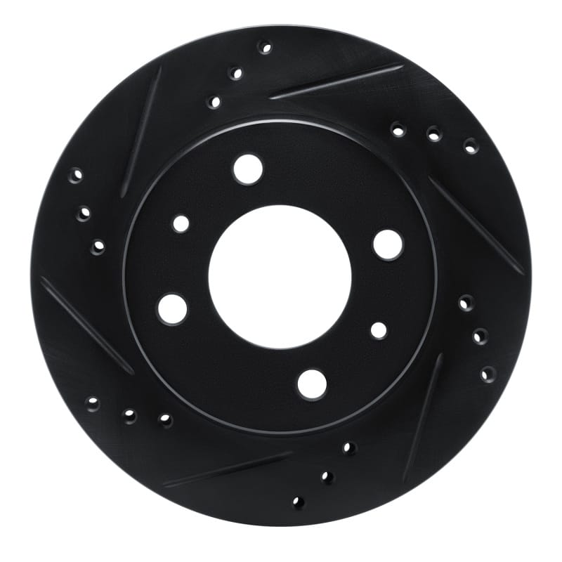 R1 Concepts — R1 98-12 Dodge ATOS (Mexico) Front Left Drilled & Slotted Black Brake Rotor
R1 Brake Rotor Drill