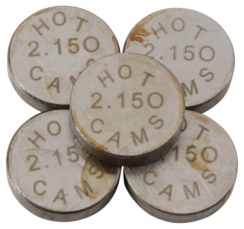 Hot Cams — Hot Cams Shim Kits 2.150mm Thickness - 5 Pack