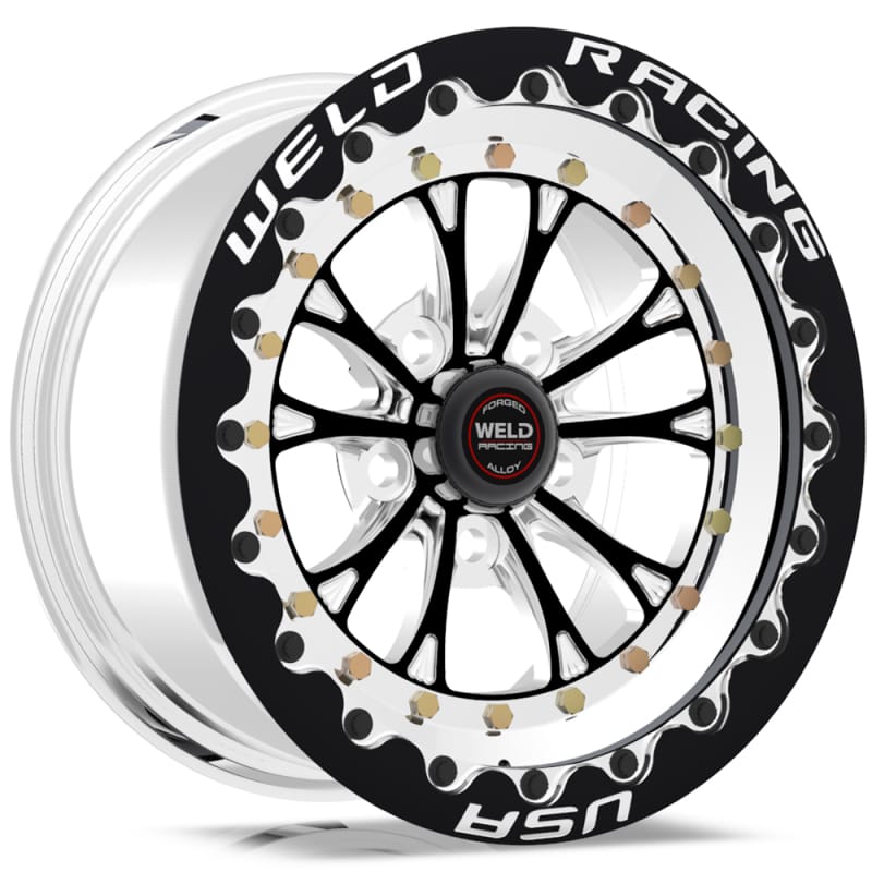 Weld — Weld Vitesse 15x10 / 5x4.5in BP / 4.5in. BS Black Wheel - Single Beadlock
15X10'' Vitesse