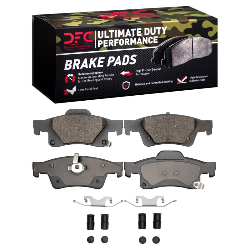 DFC — DFC 11-25 Dodge Durango Rear Ultimate Duty Performance Brake Pads and Hardware Kit
DFC Brake Pad Set