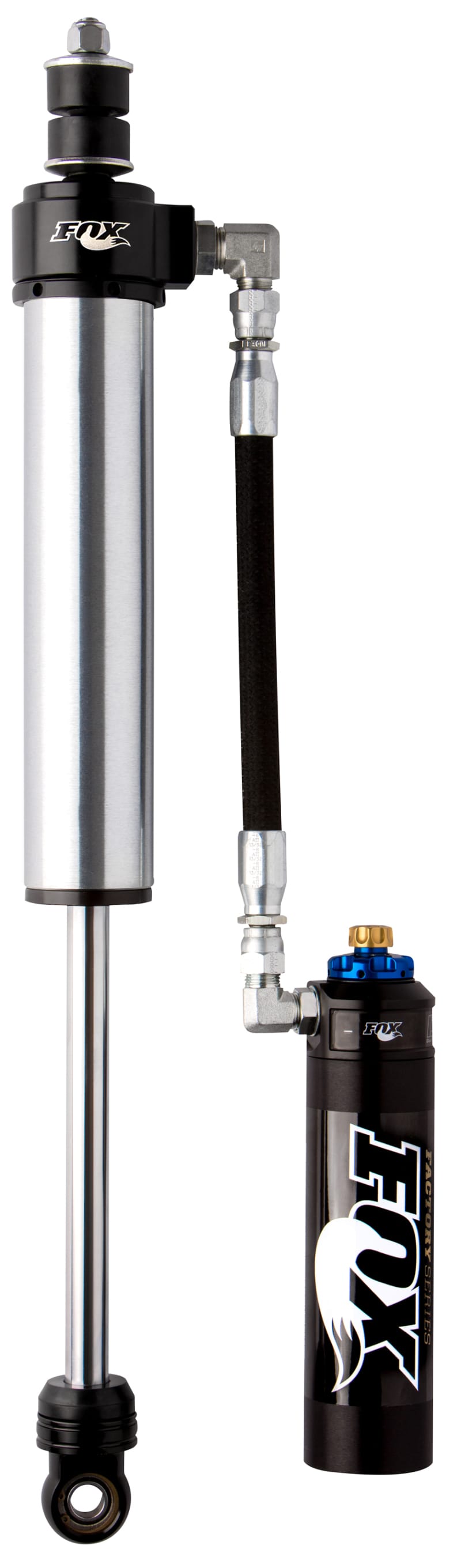 FOX — Fox 05+ Ford SD 2.5 Factory Series 10in. Remote Res. Front Shock Set w/DSC Adjuster / 4-6in. Lift
2.5 Shocks