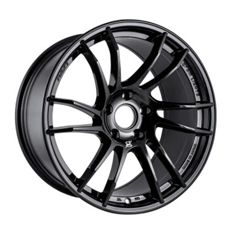 Gram Lights — Gram Lights 57XR 18x9.5 +38 5x114.3 Glossy Black Wheel (Minimum Order Qty 20)