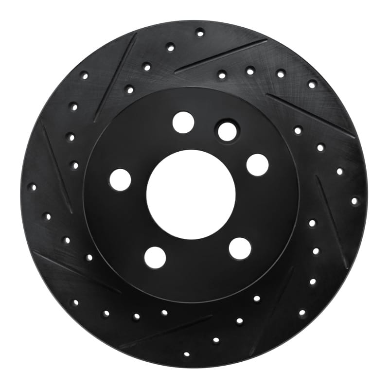 R1 Concepts — R1 92-95 Volkswagen EuroVan Front Left Drilled & Slotted Black Brake Rotor
R1 Brake Rotor Drill