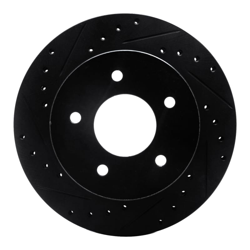 R1 Concepts — R1 90-02 Chevrolet ASTRO Front Left Drilled & Slotted Black Brake Rotor
R1 Brake Rotor Drill