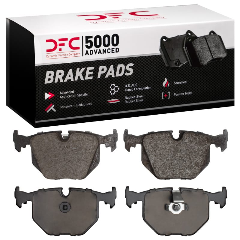 DFC — DFC 91-08 BMW 750IL Rear 5000 Advanced Low Metallic Brake Pads
DFC Brake Pad Set
