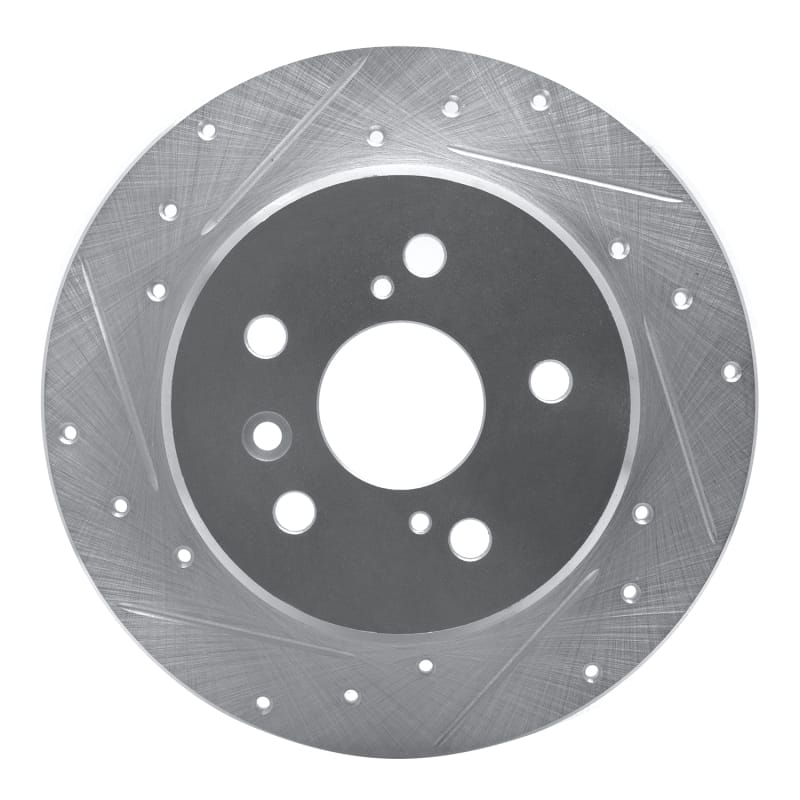 R1 Concepts — R1 92-03 Lexus ES300 Rear Left Drilled & Slotted Silver Brake Rotor
R1 Brake Rotor Drill