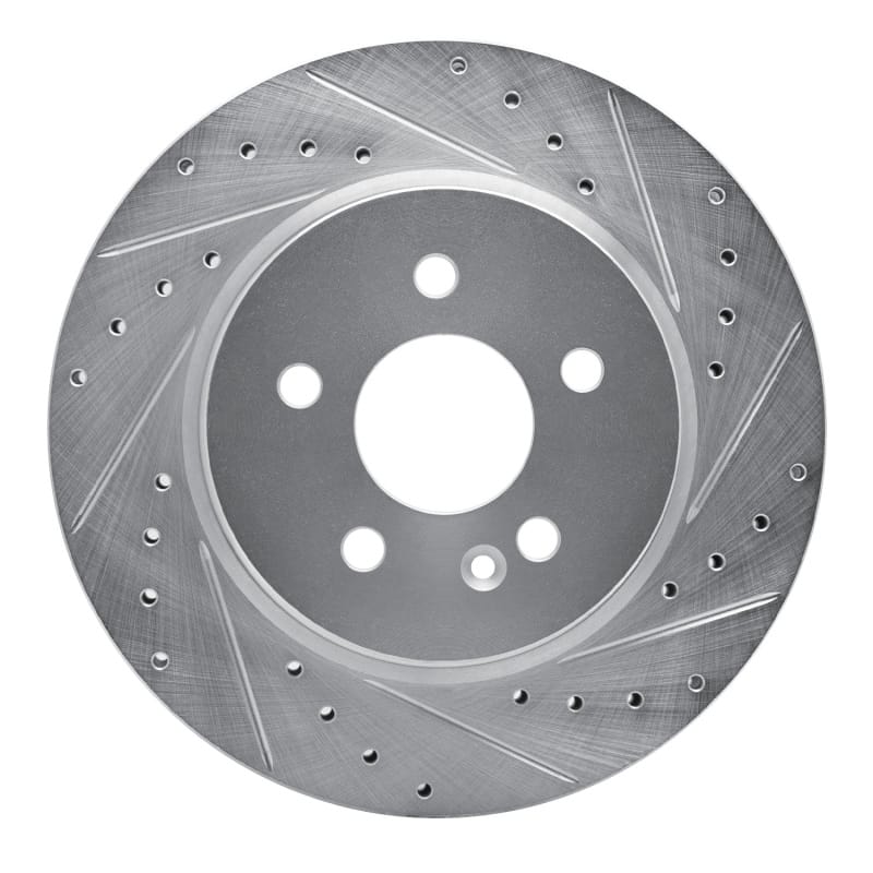 R1 Concepts — R1 98-05 Mercedes-Benz ML430 Front Right Drilled & Slotted Silver Brake Rotor
R1 Brake Rotor Drill