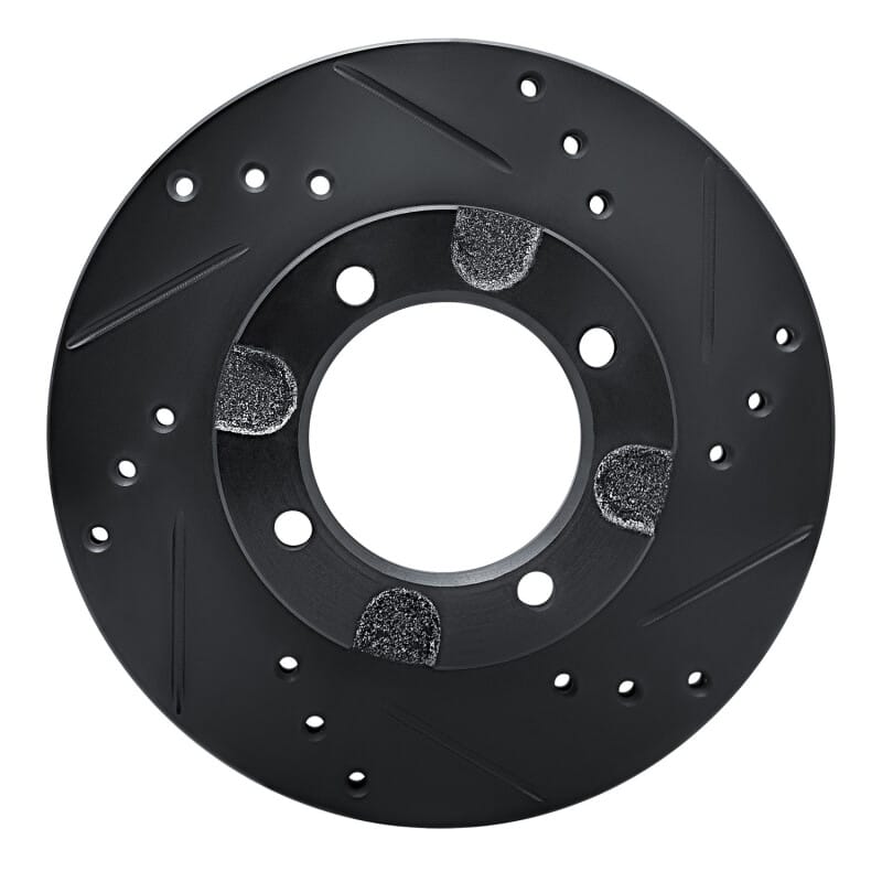 R1 Concepts — R1 82-86 Nissan STANZA Front Right Drilled & Slotted Black Brake Rotor
R1 Brake Rotor Drill