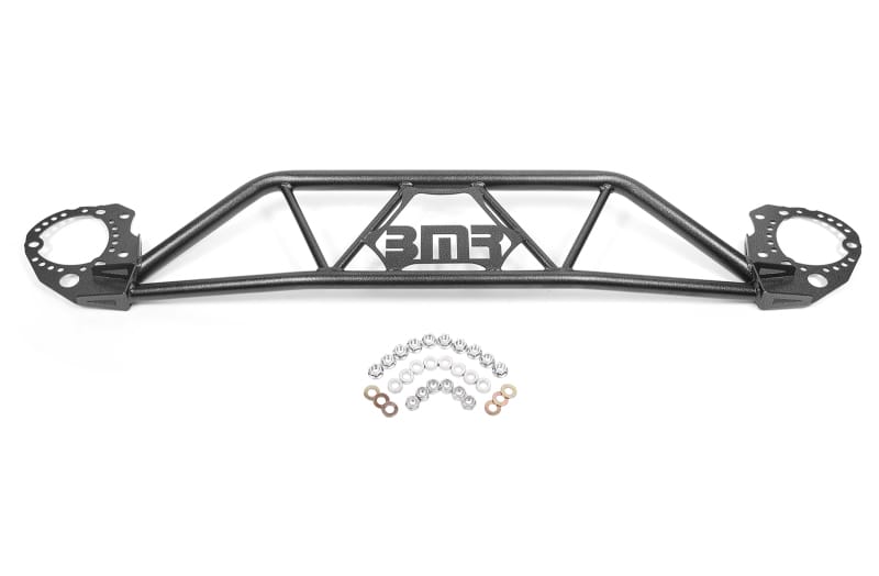 BMR Suspension — BMR 15-20 Ford Mustang Front Twin Tube Design Strut Tower Brace - Black Hammertone