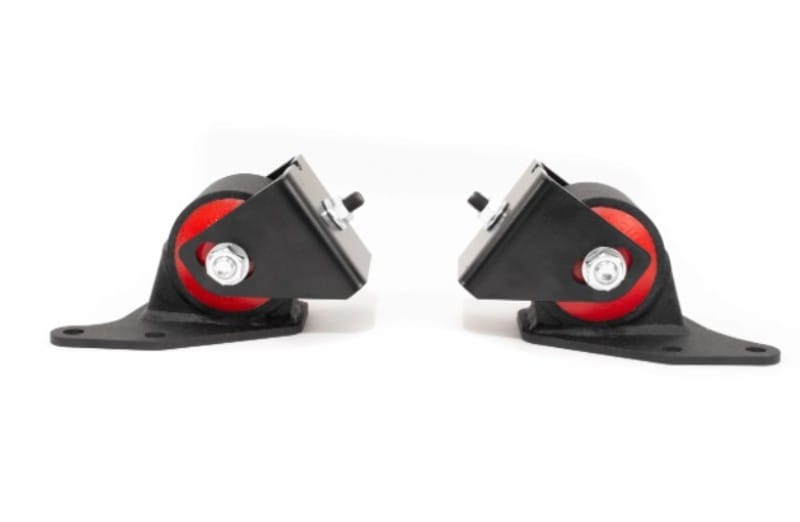 Innovative Mounts — Innovative 90-93 Mazda Miata NA 1.6L Black Steel Replacement Mounts 85A Bushings (No Trans Mount)