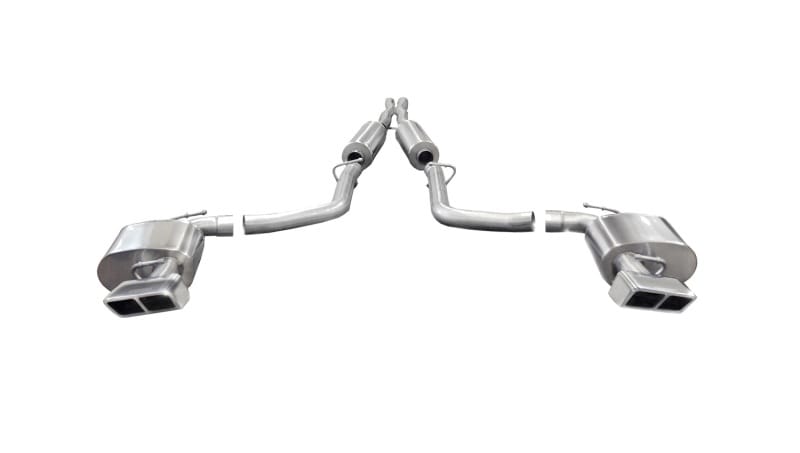 CORSA Performance — Corsa 2014-2014 Dodge Challenger SRT-8 6.4L V8 Auto Polished Xtreme Cat-Back Exhaust
Exhaust